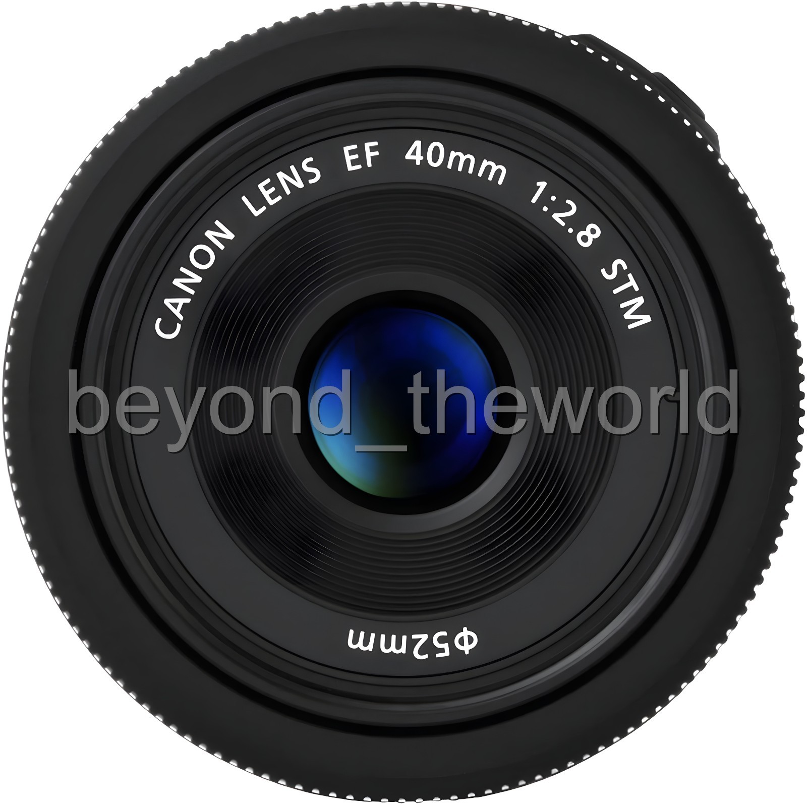 [Canon] EF 40mm f/2.8 STM Pancake Lens (Bulk Package) – Black ⭐Tracking⭐