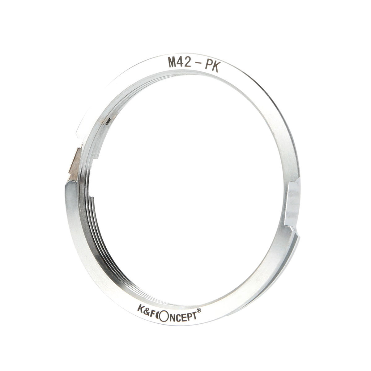Lens Adapter for M42 42mm Screw Mount Lens to PK Pentax K Camera K&F Concept