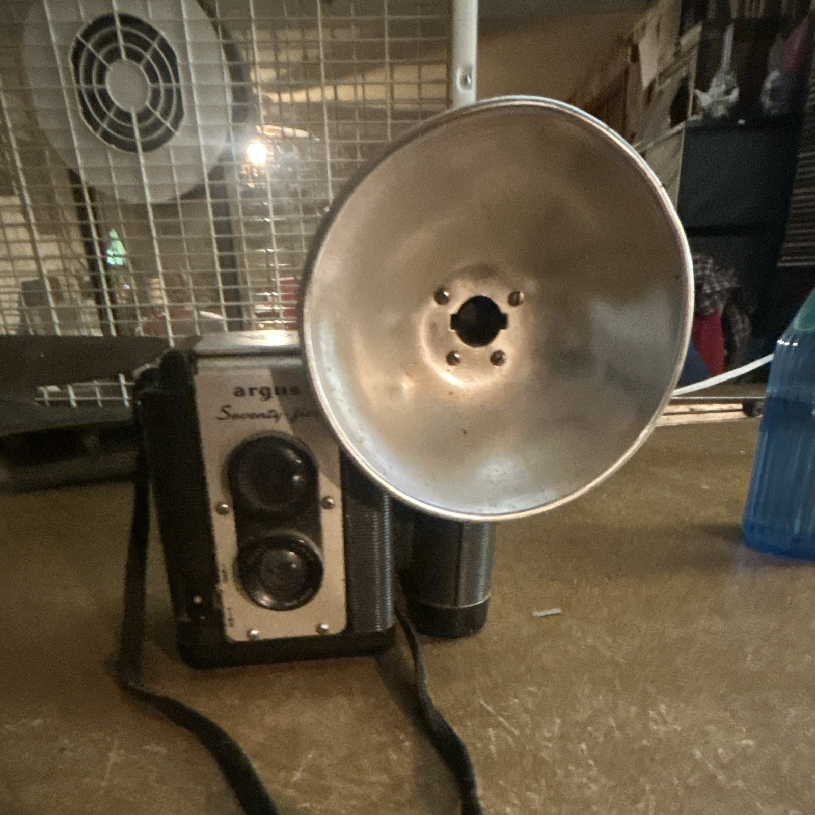 Argus Seventy-Five Twin Lens Reflex (TLR) Camera w/ Flash Reflector