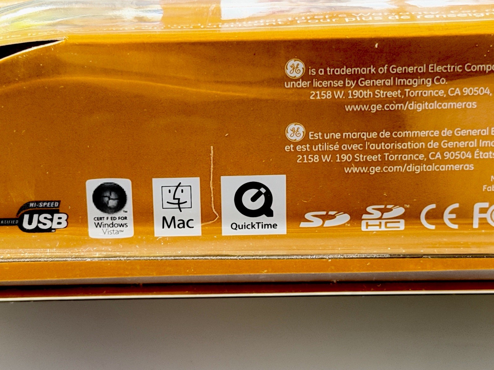 GE W1200 Digital Camera Sealed 12.2MP 3X Zoom NIB New Old Stock