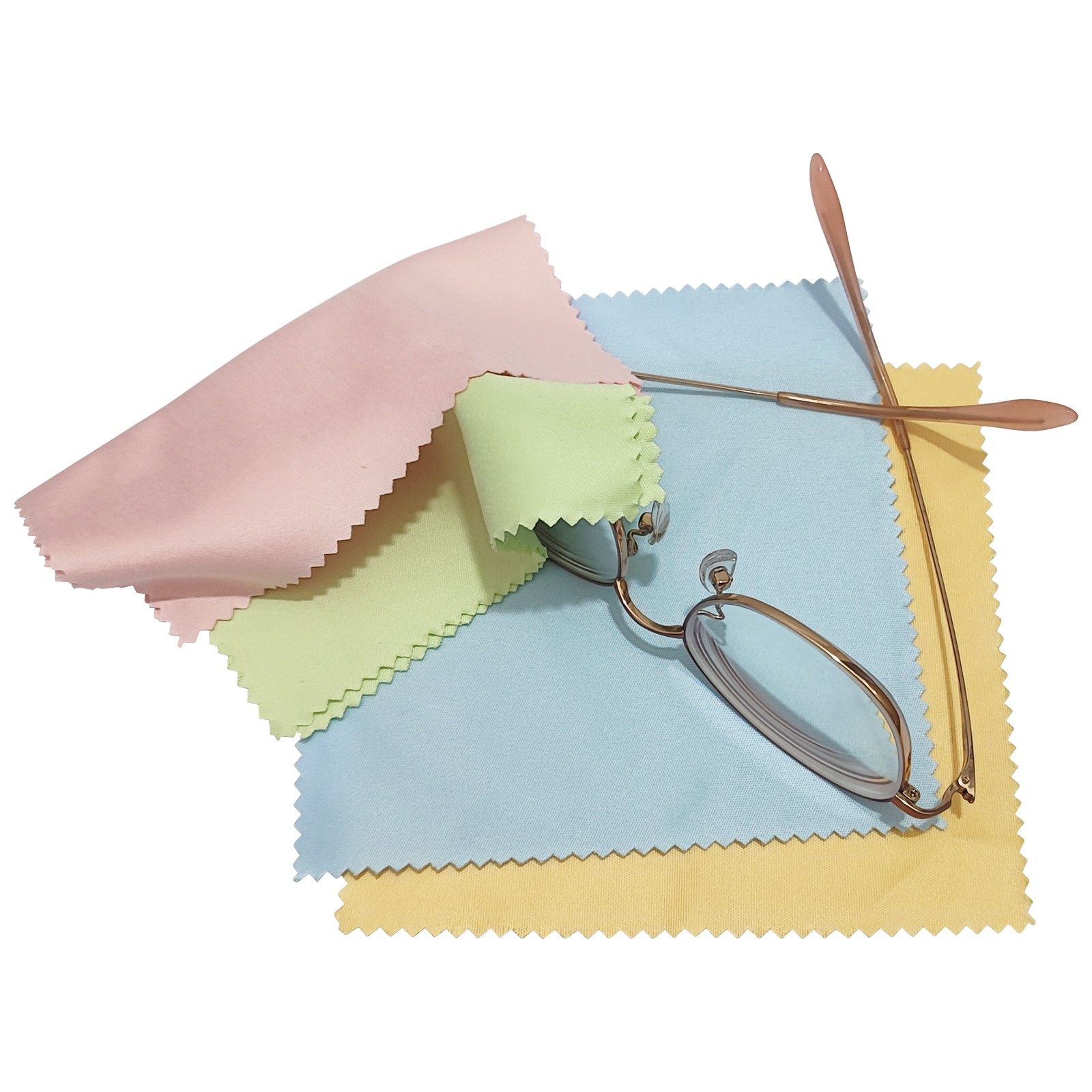 100pc Microfiber Phone Screen Camera Lens Glasses Cleaning Cloth Square CleanerS