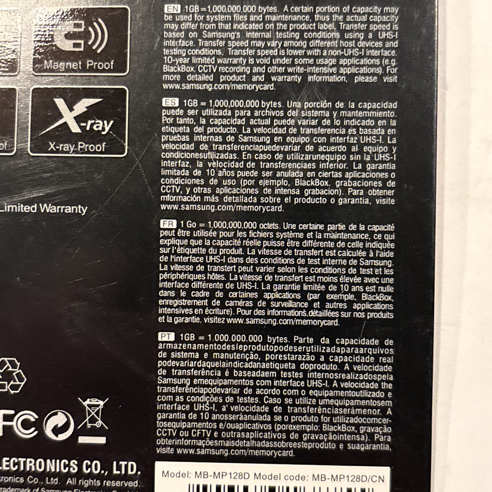 Samsung EVO Plus Class 10 MicroSDXC 128GB Card with Adapter
