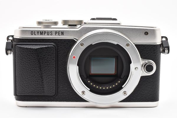 OLYMPUS PEN Lite E-PL7 Camera Body, Silver, “S/C 7045” From Japan, #5074