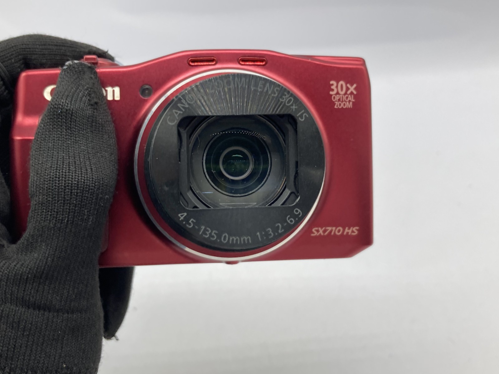 N MINT Canon PowerShot SX710 HS red 20.3 MP Digital Camera 0695