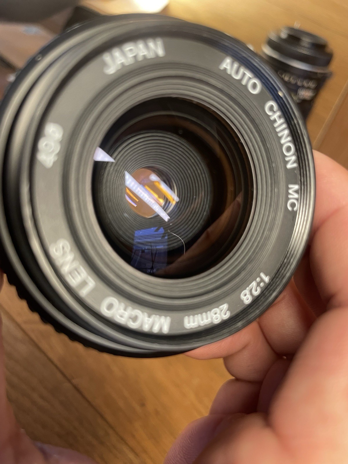 *Rare Wide Angle Macro : Mint* Auto Chinon MC Macro 28mm F/2.8 Lens Pentax K PKA