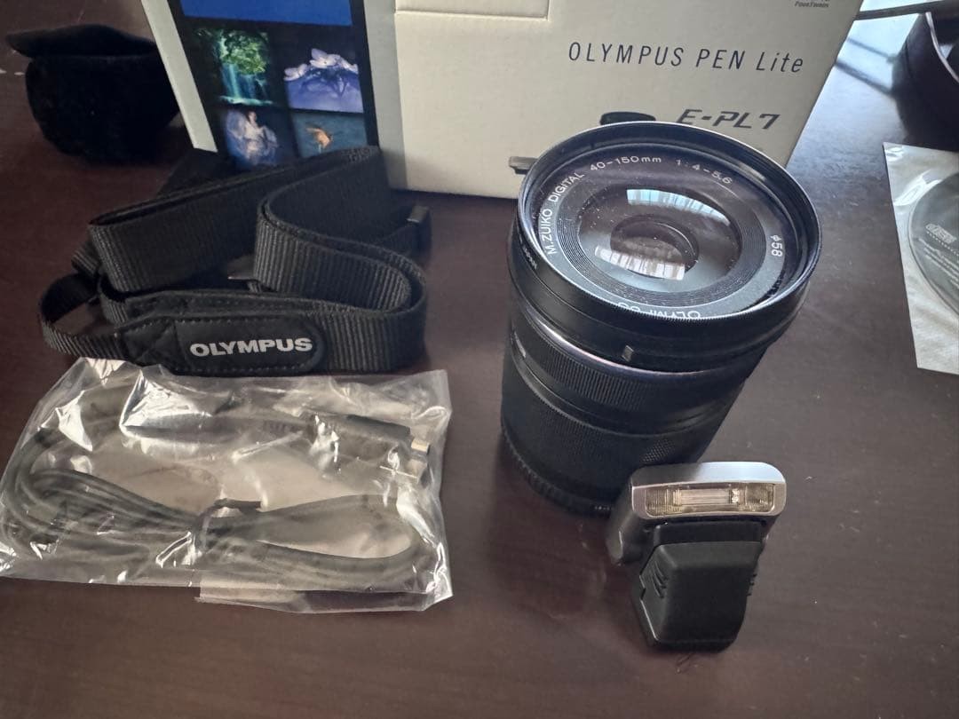 OLYMPUS PEN Lite E-PL7 Black Mirrorless SLR
