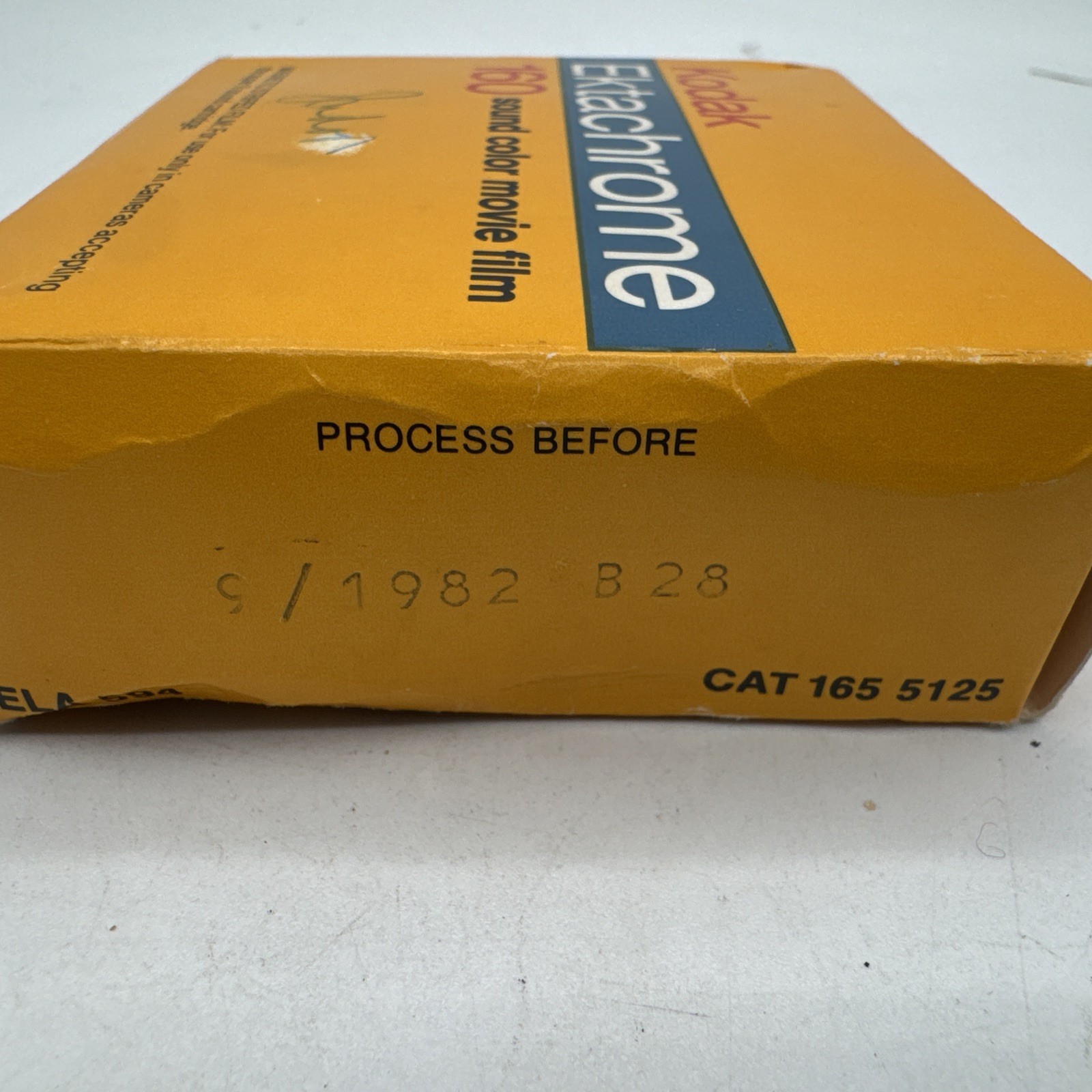 Vintage Kodak Ektachrome 160 Sound Super 8 Type A Color Film ELA 594 exp 9/82