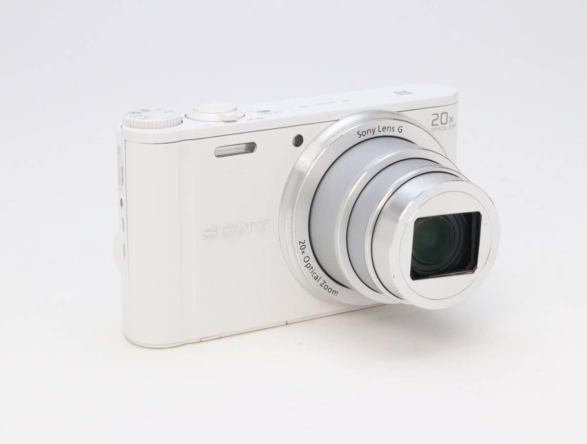 Sony Cyber Shot DSC-WX350 White Digital Camera 18.2MP 20x Zoom BIONZ X Japanese