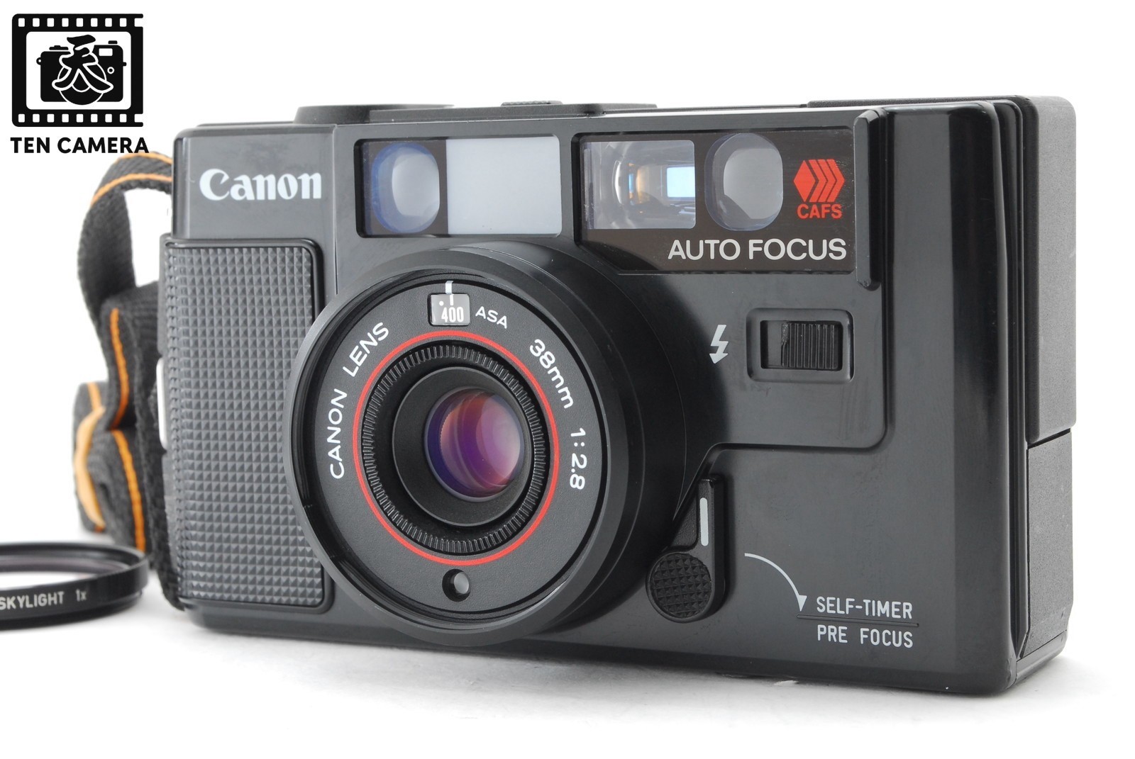 [MINT /Strap] Canon AF35M Autoboy Black Point & Shoot 35mm Film Camera JAPAN