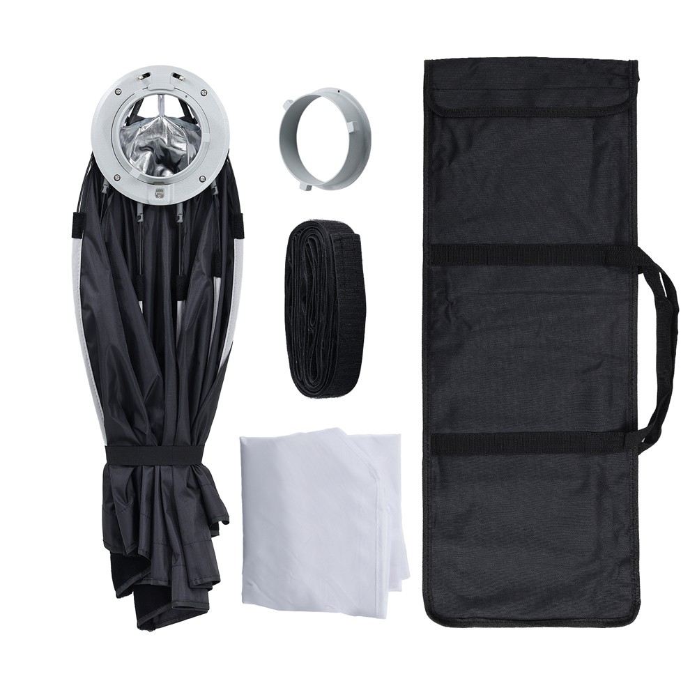 US TRIOPO K3-65/90/120 Quick-Setup Bowens Mount Octagon Umbrella Softbox + Grid