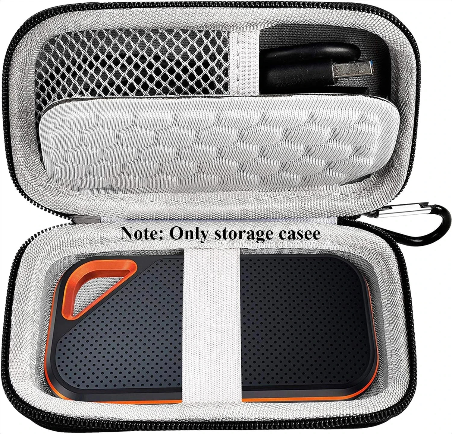 Hard Case For SanDisk Extreme PRO Portable External SSD Carrying Bag (Box Only)