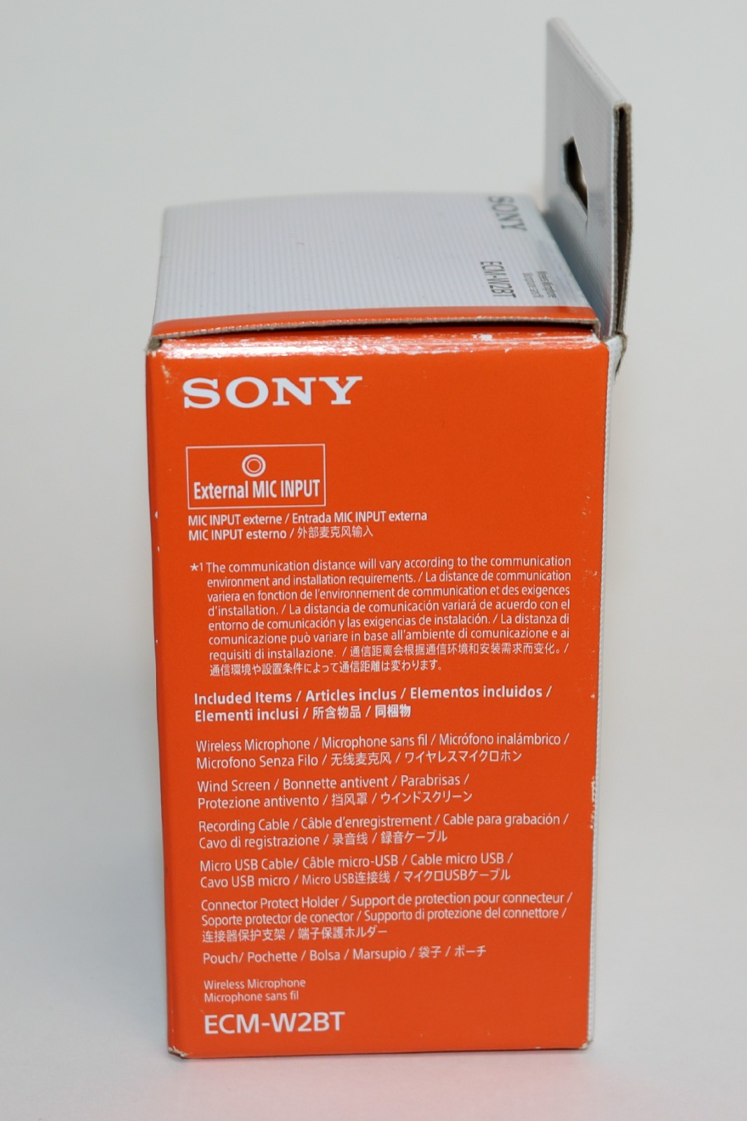 New Sony ECM-W2BT Clip-On Digital Bluetooth Wireless Microphone Mic for Cameras