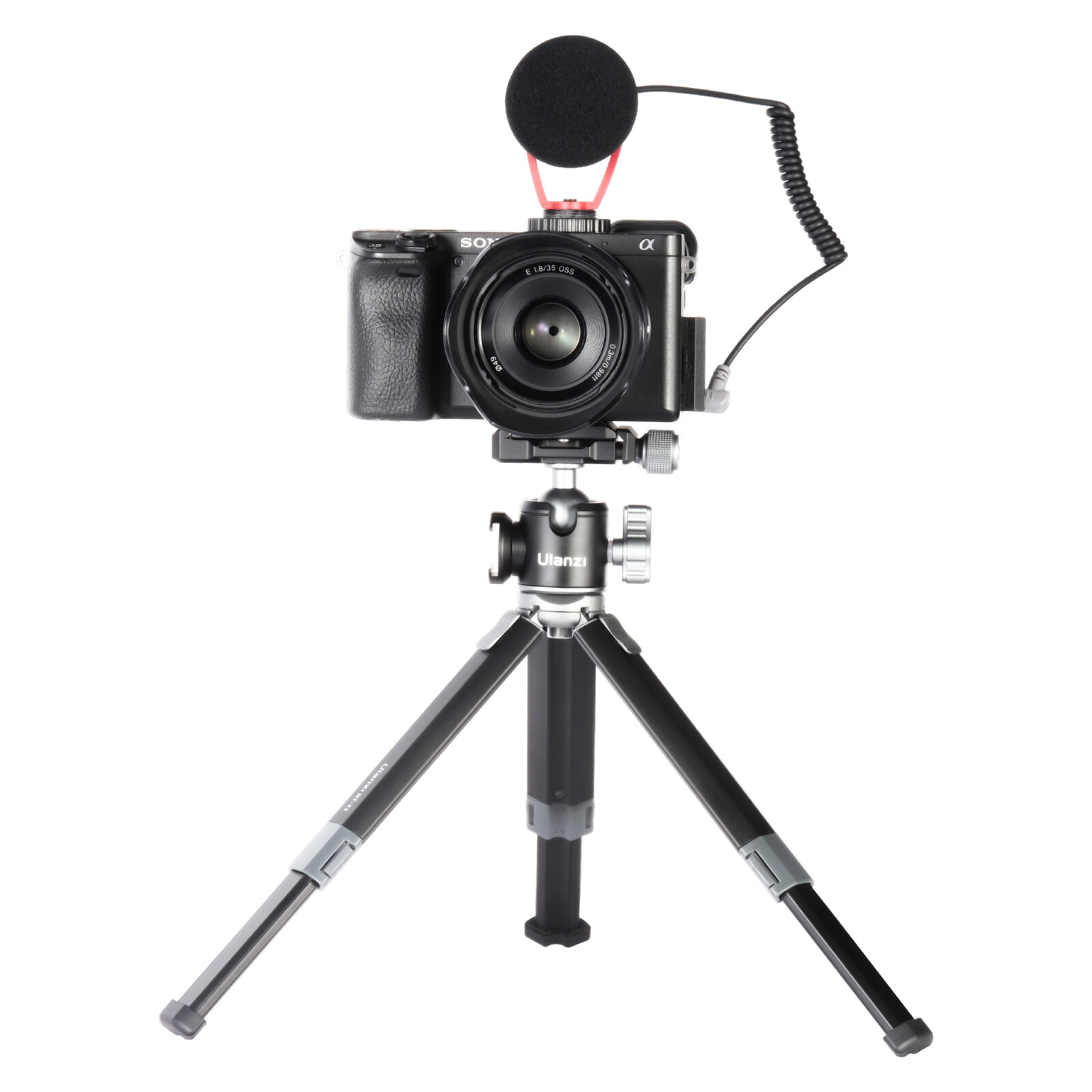 Ulanzi MT-24 Metal Table Tripod with Cold Shoe for DSLR Camera Phone