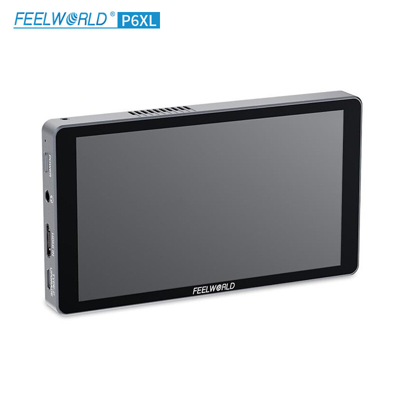 FEELWORLD P6XL 6-inch 4K Touch DSLR Video Monitor with Built-in Battery Portable