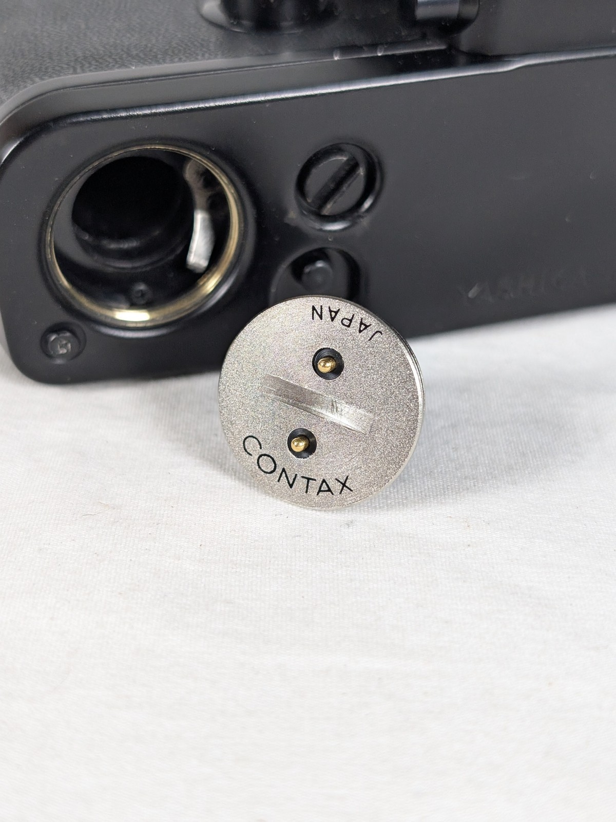 Contax RTS 35mm Film SLR Body (EX COND) & Professional Motor Drive W-6 UNTESTED
