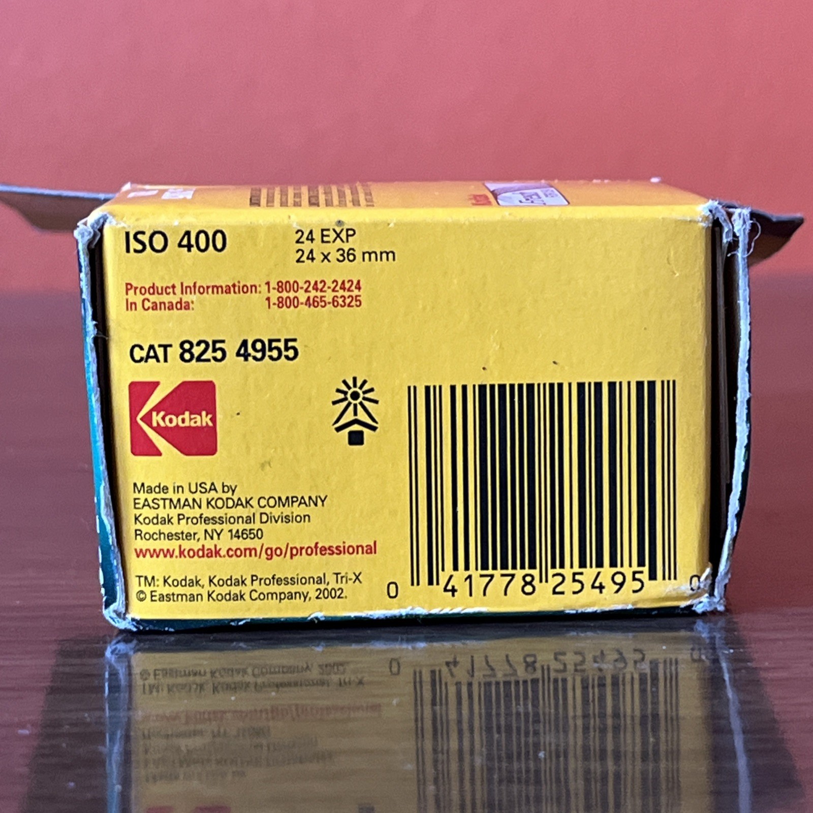 Kodak 400TX Black & White Film, 24 Exp – 35mm EXPIRED 2005