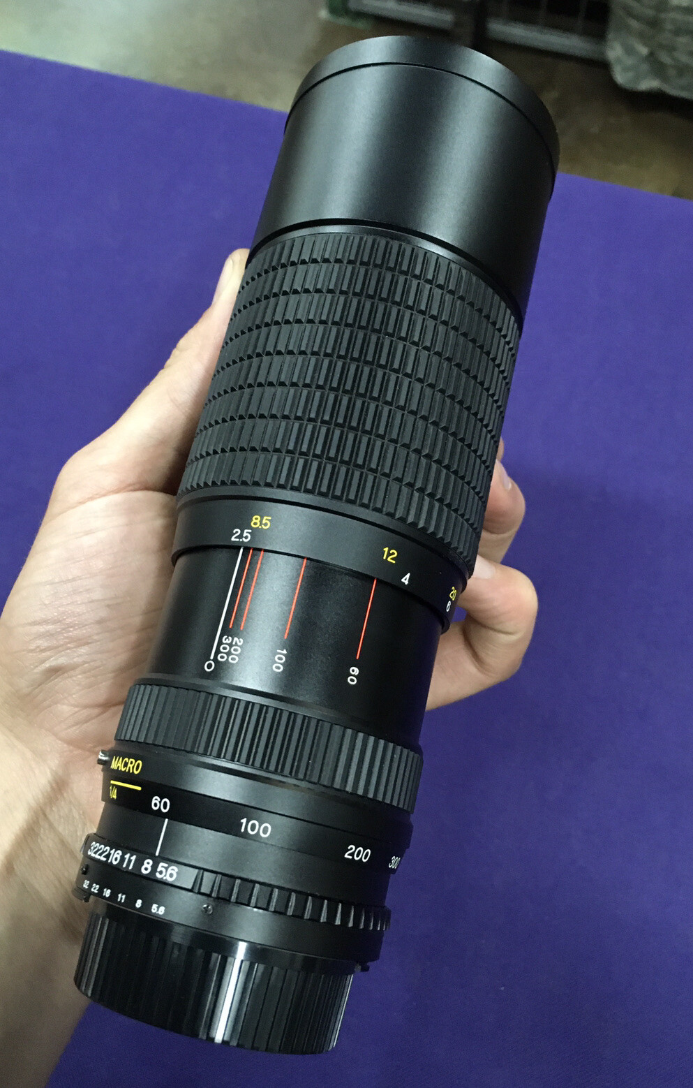 Osawa MC Macro 1:5.6 60-300mm Lens Made In Japan For Nikon w/ Bag!
