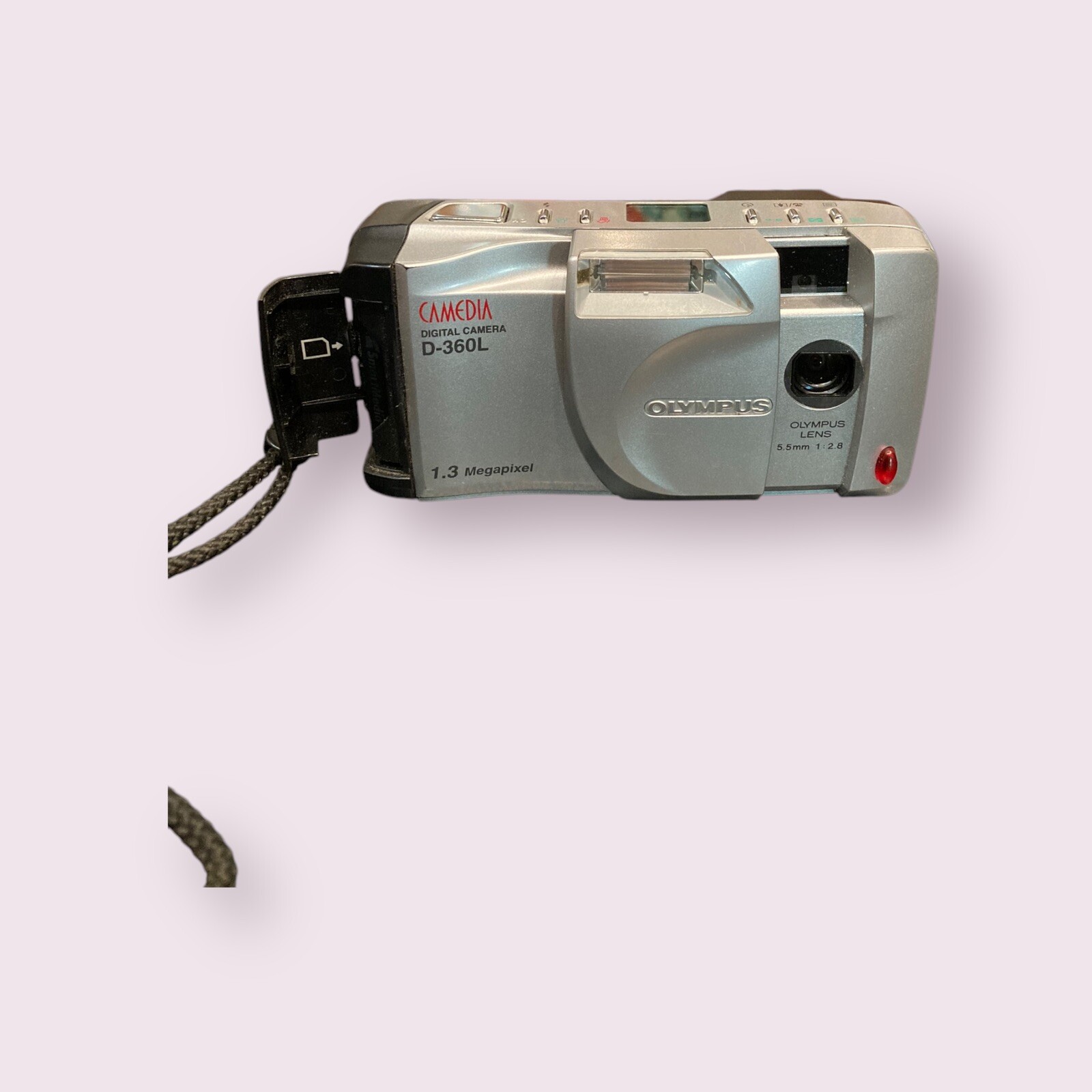 Olympus D-360L Camedia Digital Camera 1.3 MP Zoom Digital Camera TESTED