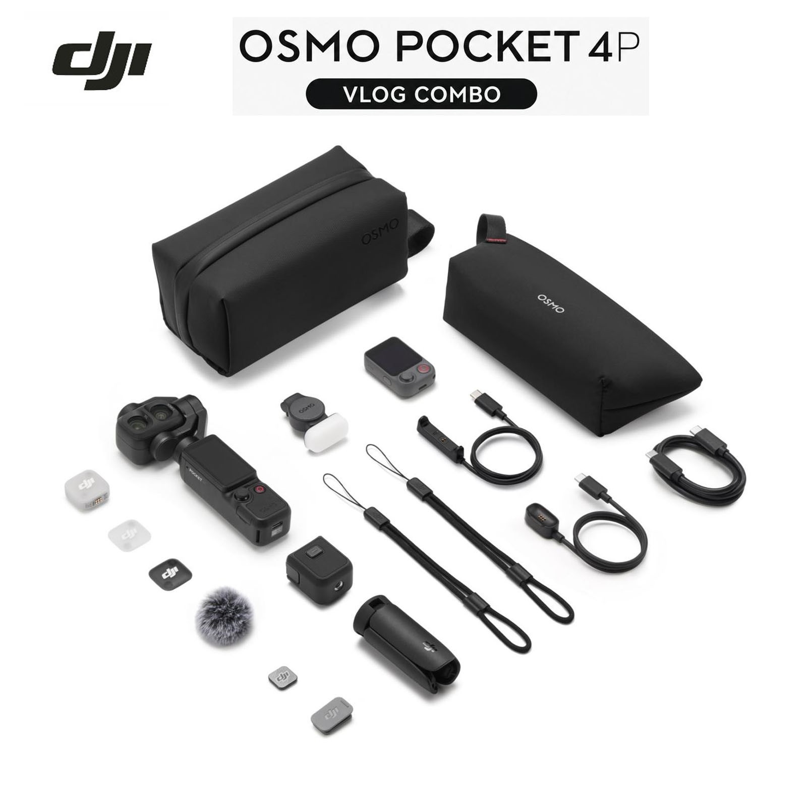 D JI Osmo Pocket 4P 4 Pro Standard Combo/Vlog Combo Handheld Stabilizer 103GB US