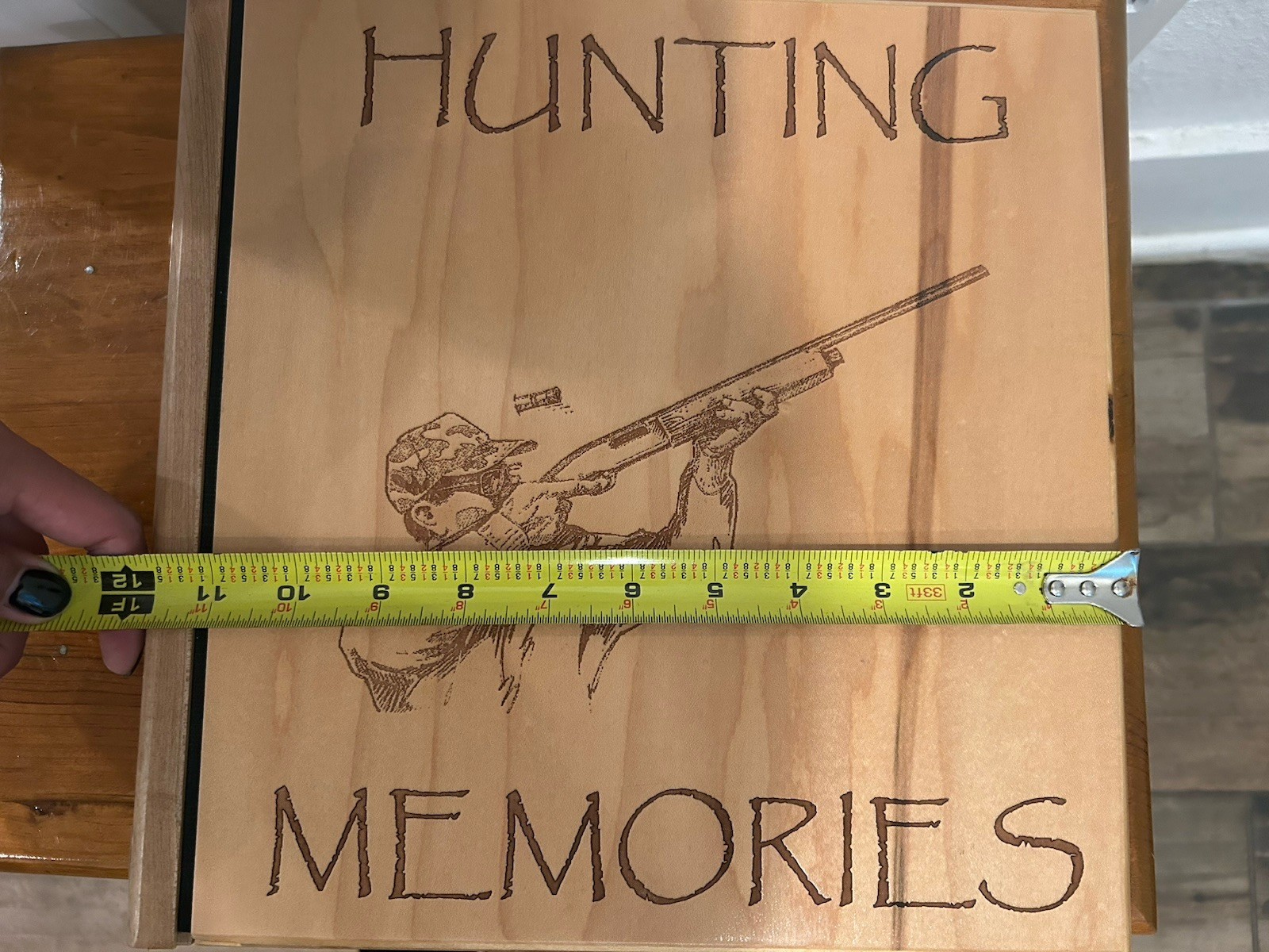 Wooden Hunting Photo Album Lifetime Memory Albums