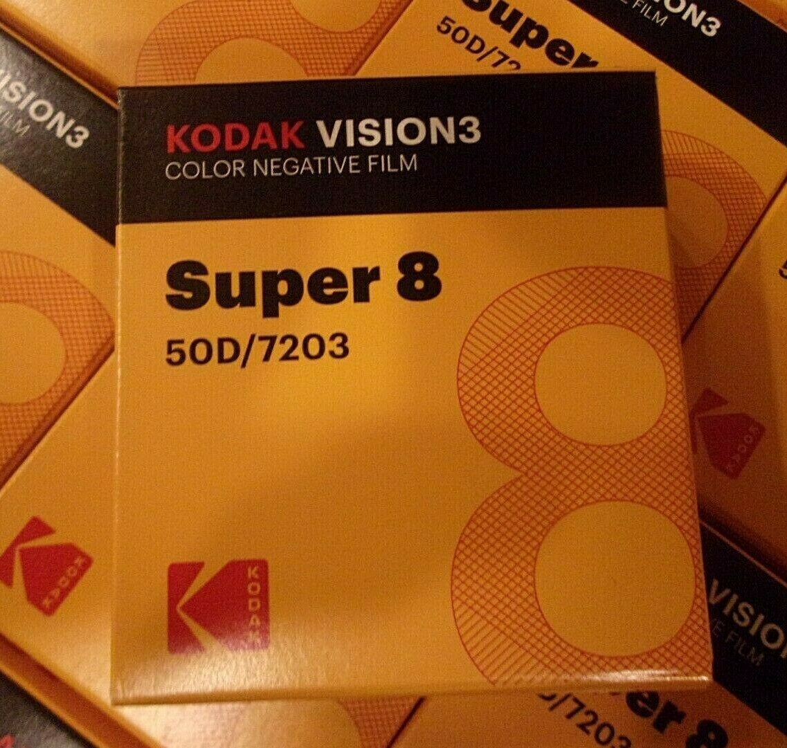 Kodak Vision 3 50D 7203 Super-8 Color Negative Film – NEW Fresh Kodak SEE VIDEO