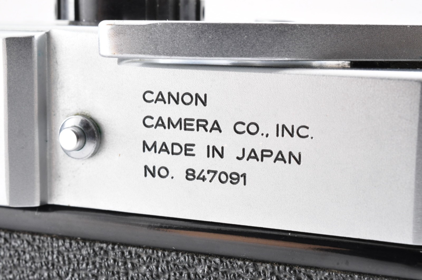 Canon Model 7 Rangefinder + 50mm f1.8 Lens [As Is Working] #25302