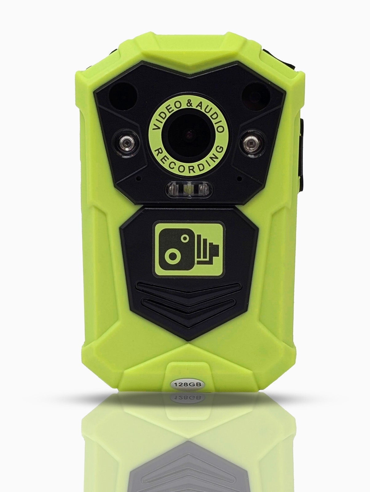 Professional 128GB Body Cam Body Worn Camera For Security Ultra HD GPS Safety