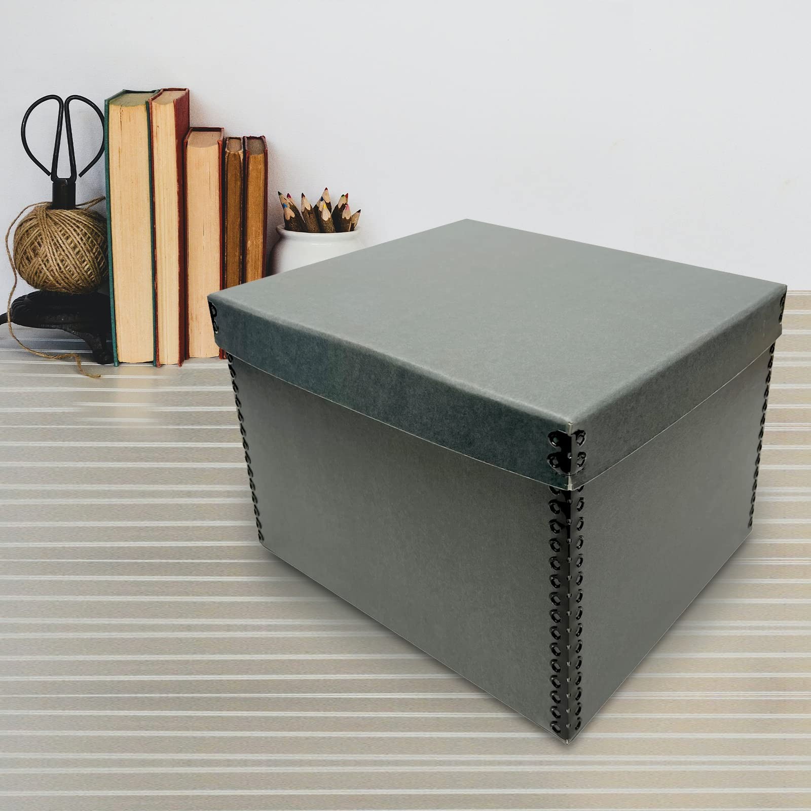 Record Storage Box 12x15x10 inch. Extra-Durable Filing Archival Cartons for L…