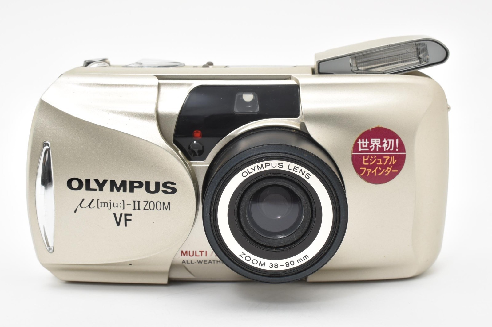 [Near Mint] Olympus Mju μ II ZOOM VF AF 35mm Point & Shoot Film Camera JAPAN