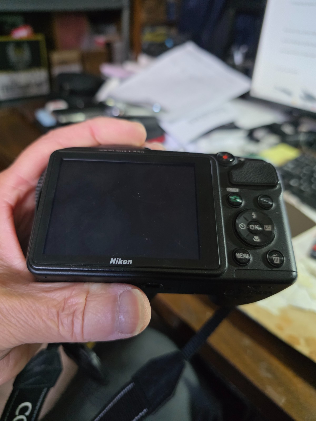 Nikon COOLPIX L330 – 20.2MP Digital Camera With 4 GB SD Card, Batteries, Lanyard