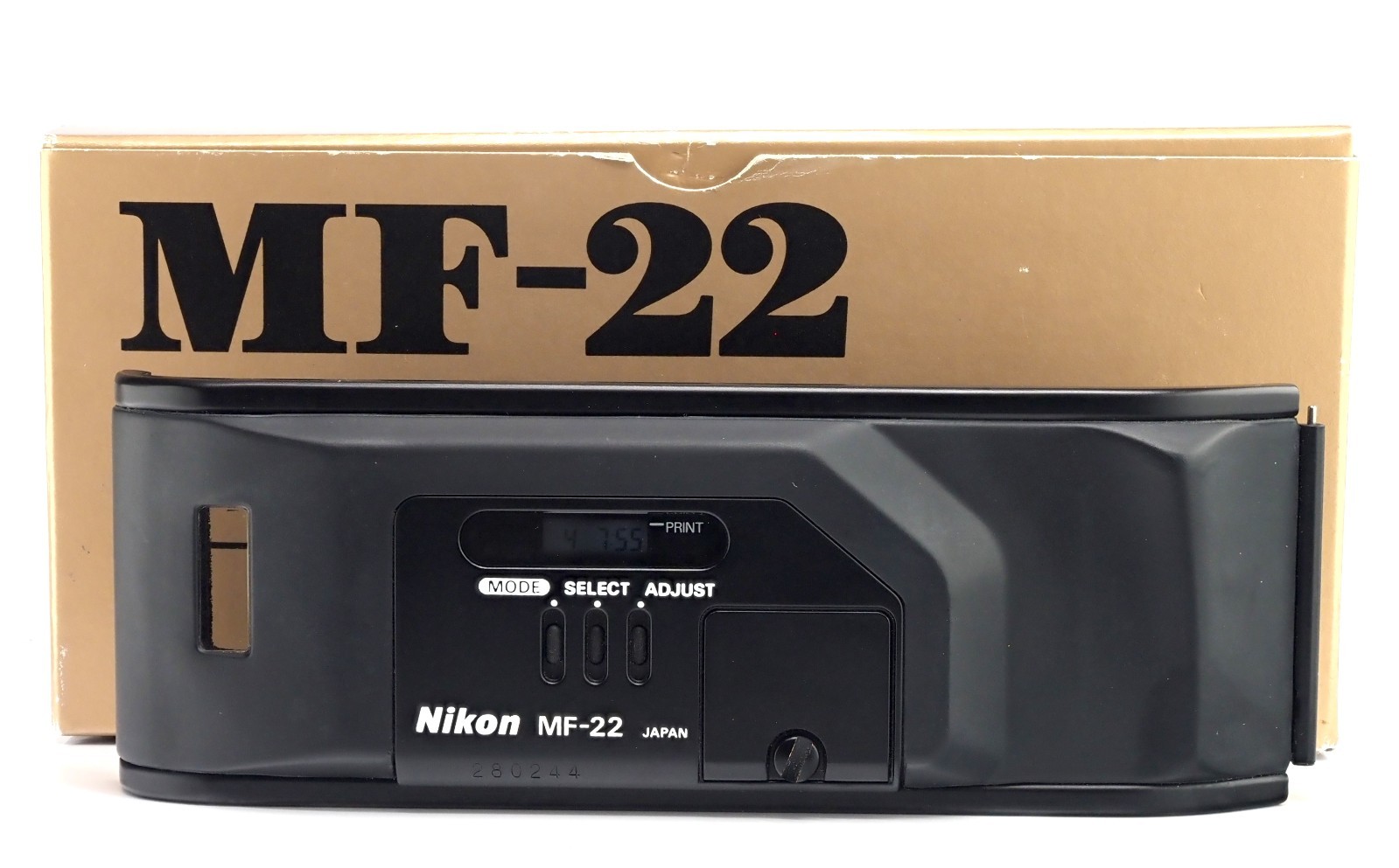 Nikon MF-22 Data Back for F4/F4S – Mint- Tested w/Box Japan