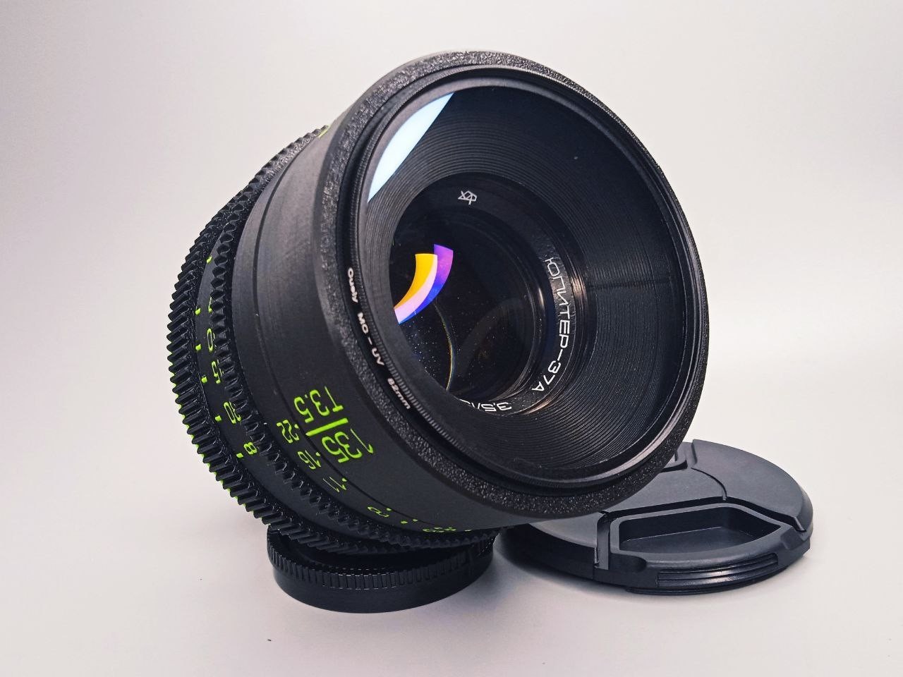 Rehouse Jupiter-37 3.5/135 Cine Mod Vintage Lens Sony-E mount 💙💛