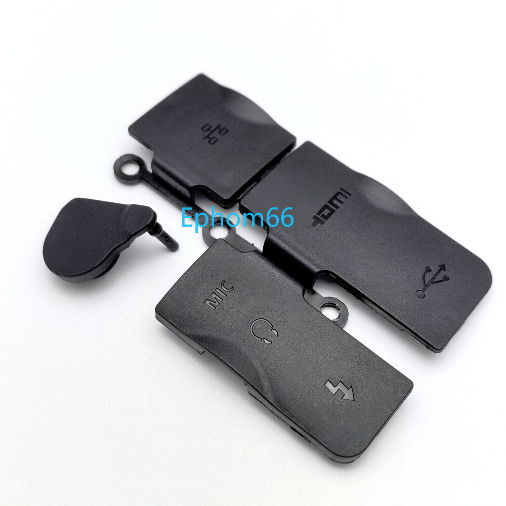 For Canon EOS 1DX2 1DXII Mark II MIC AV OUT HDMI-compatible USB Rubber Cover