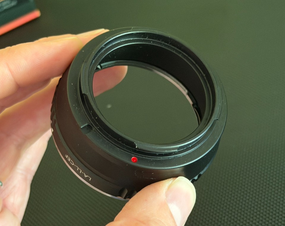 Vello Canon EF Lens to Leica L-Mount Camera Lens Adapter