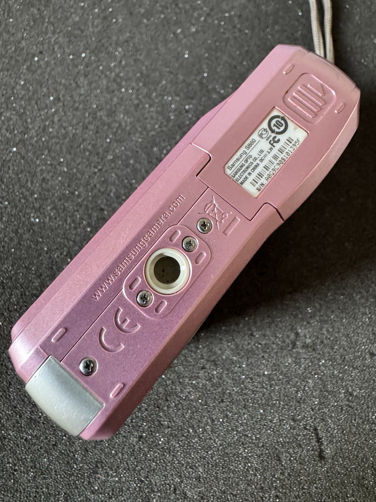 Samsung S860 PINK Camera 8.1 MEGAPIXEL Camera