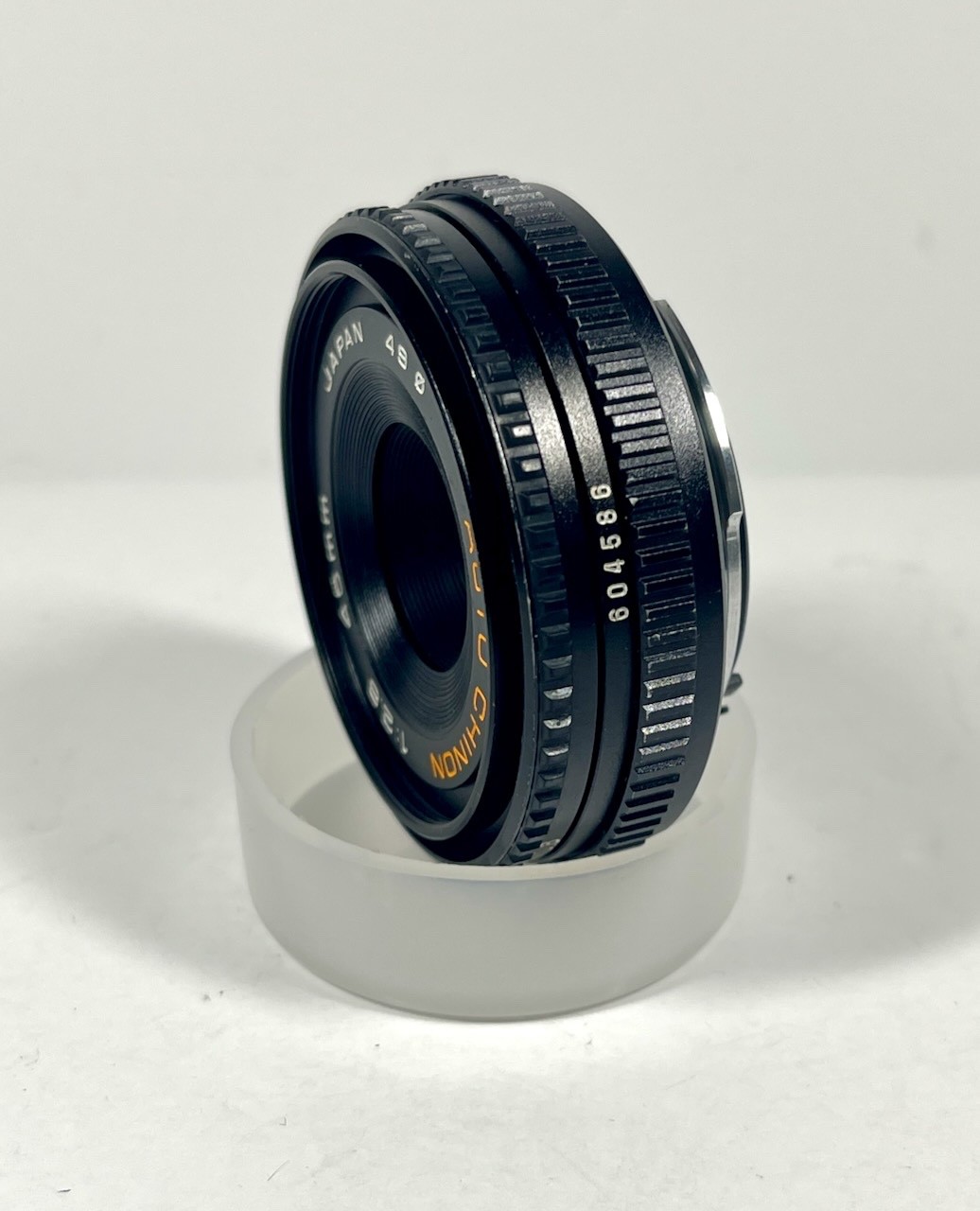 Chinon 45mm f/2.8 Manual Focus Pancake Lens for Pentax K Mount, Serviced!