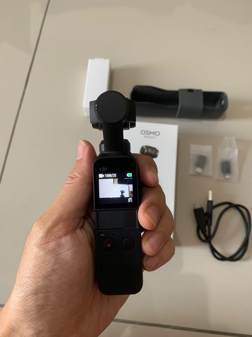 DJI Osmo Pocket Handheld 4K 3-Axis Stabilizer Camera In Retail Box 99%NEW