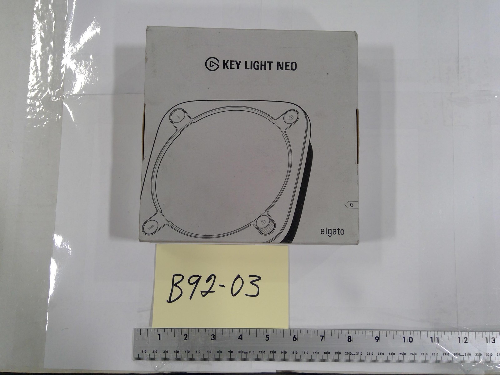 Elgato Key Light Neo LED Panel Continuous Lighting White AC Powered Video Light