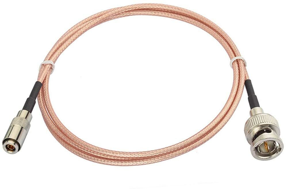 Bingfu DIN 1.0/2.3 Male to BNC Male 75 Ohm Vedio SDI Cable 3 feet 1m for HD SDI