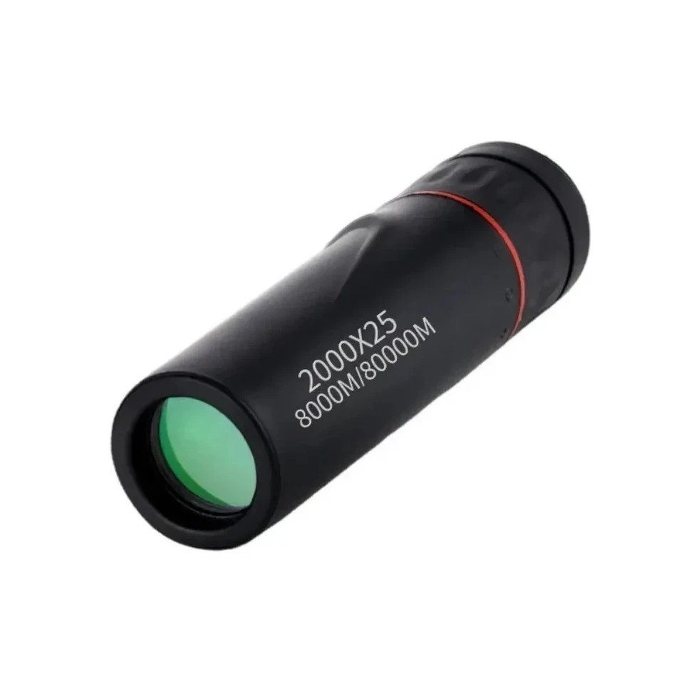 2000X25 Hd Monocular Telescope – Compact, Portable Scope For Hunting, Travel, Co