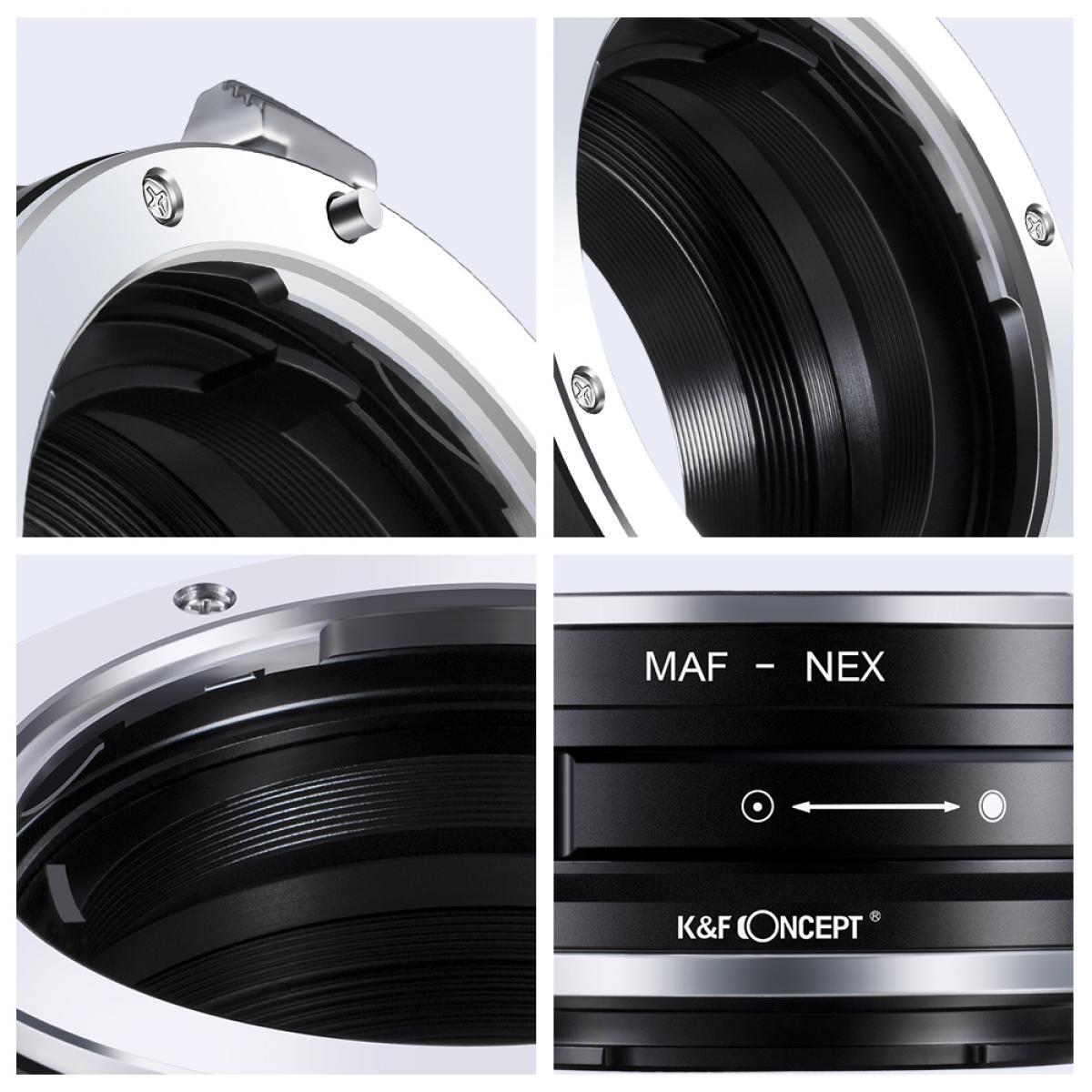 Lens Mount Adapter Minolta Sony A mount lenses to Sony E NEX/Alpha camera