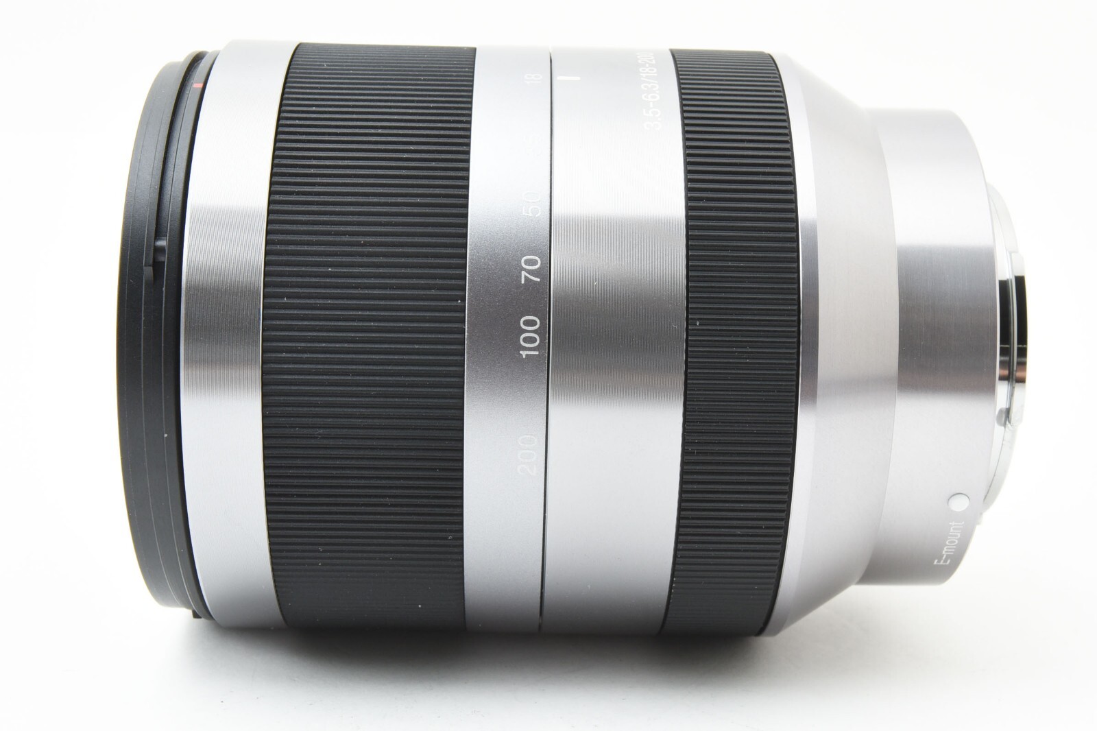 [Top MINT+++ in Box] Sony E 18-200mm f/3.5-6.3 Zoom silver Lens for sony Japan