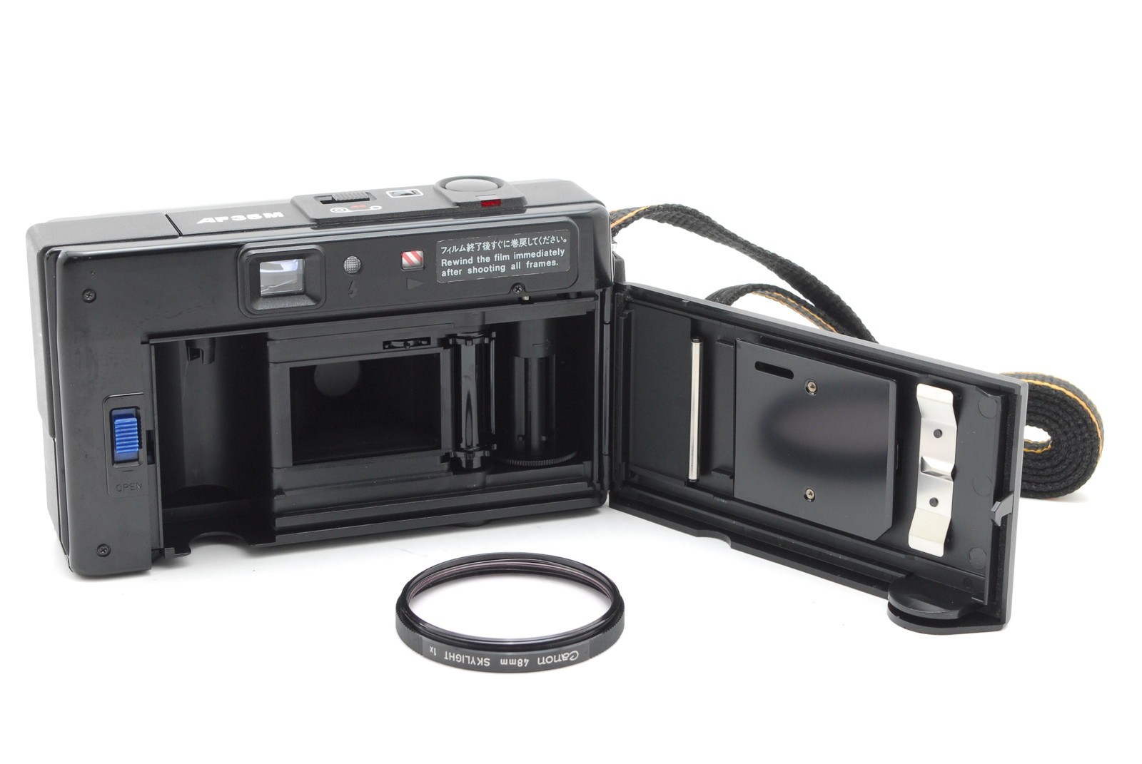[MINT /Strap] Canon AF35M Autoboy Black Point & Shoot 35mm Film Camera JAPAN