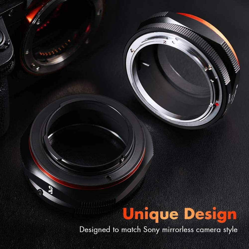 FD to E Mount Lens Mount Adapter Comaptible for Canon FD FL Mount Lens to E NEX