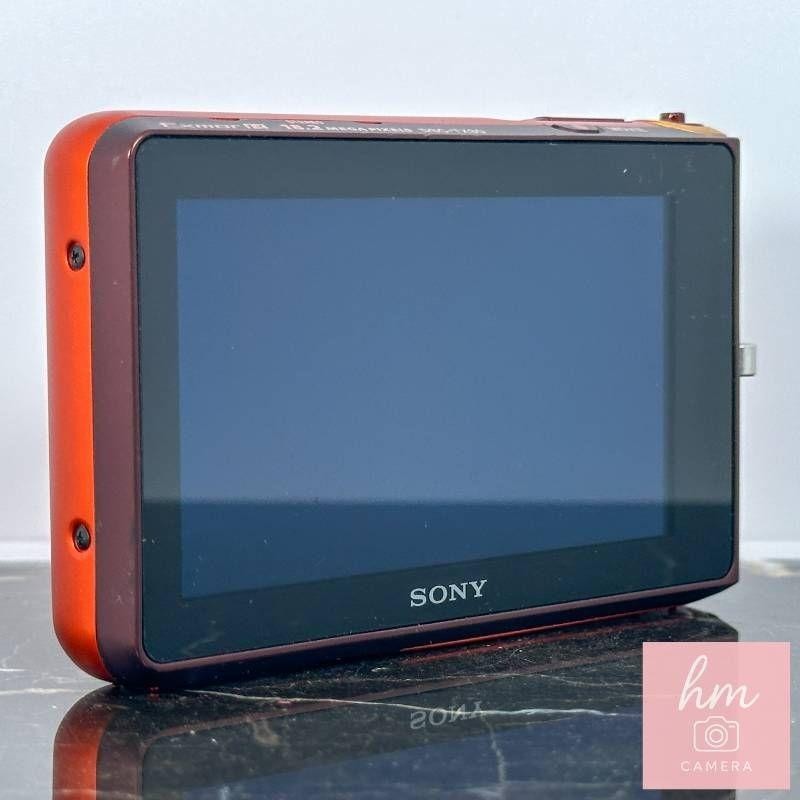 Sony Cyber Shot DSC-TX30 Orange Digital Camera 18.2MP 5x Zoom Full HD Japanese