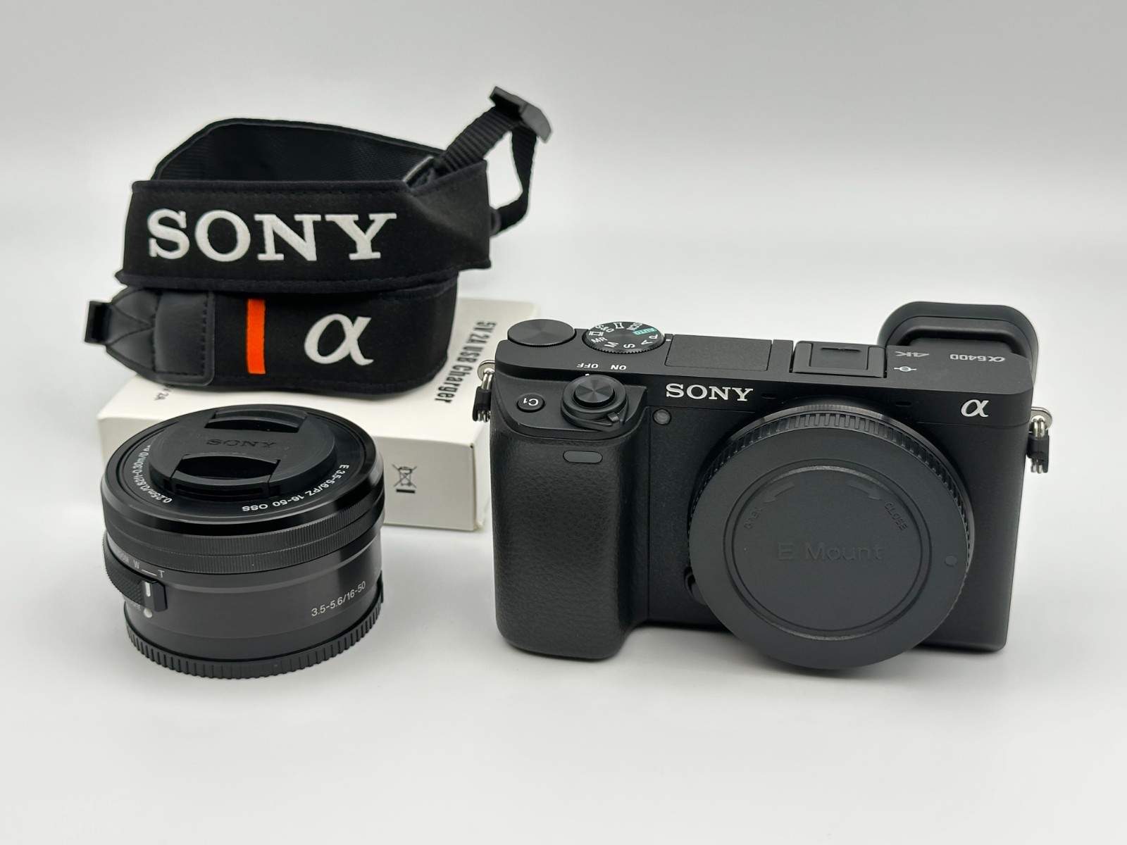 Sony A6400 24Mp 4K Mirrorless Camera with 16-50mm Lens Kit – 17 Shutter Count