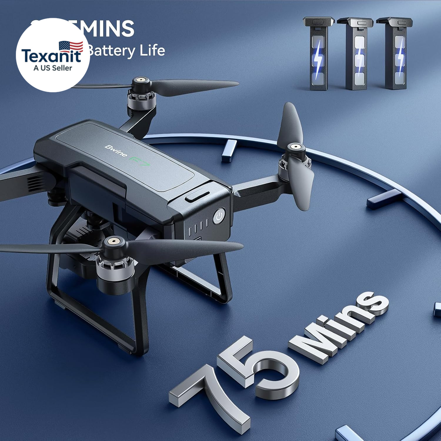 F7GB2 Pro Drones with Camera for Adults 4K UHD Aerial, 3-Axis Gimbal, 10000FT Co