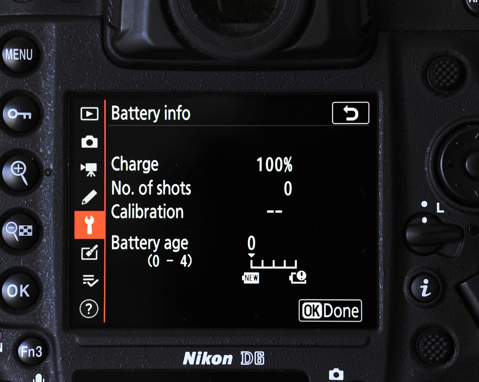 Nikon OEM EN-EL 18 Rechargeable Lithium-Ion Battery