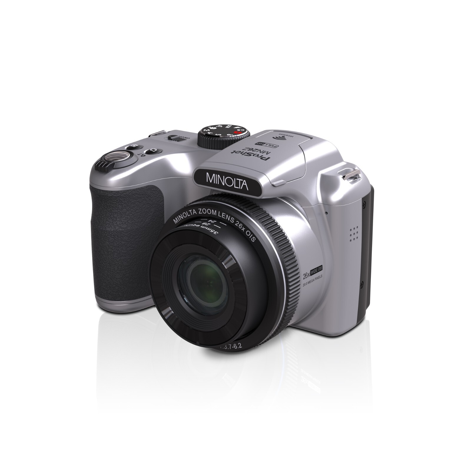 Minolta 20 Mega Pixels 26x Optical Zoom Digital Camera with 1080p FHD Video