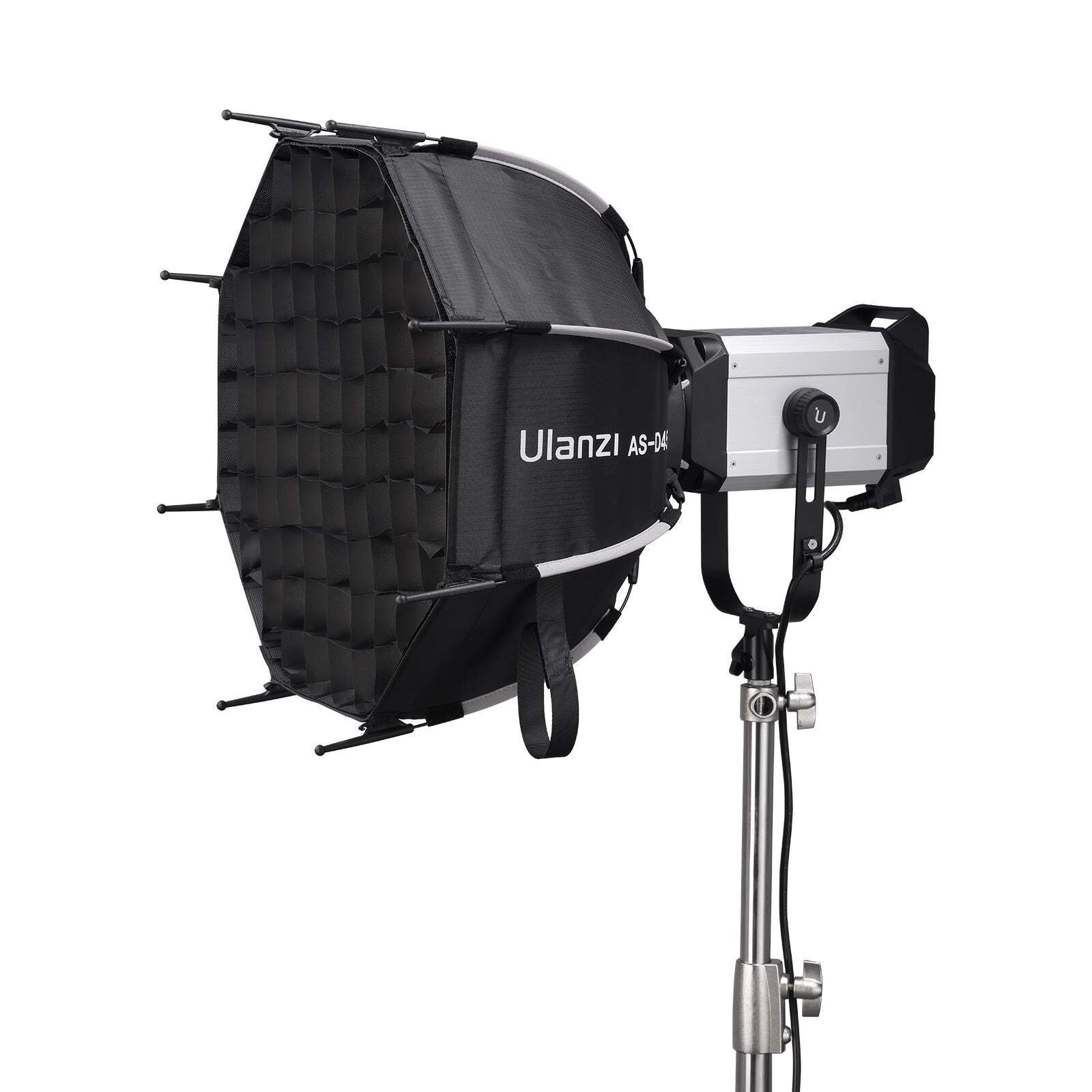 ULANZI 18”/45cm Parabolic Softbox Quick Release Compatible w/ GODOX M200D/M300D